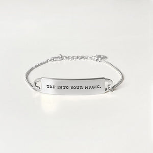 Engraved Fortune Bracelet: